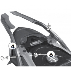 Givi Σχάρα SR1114 Honda Wave 110